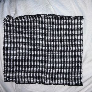 Brandy Melville Ruffled Tube Top